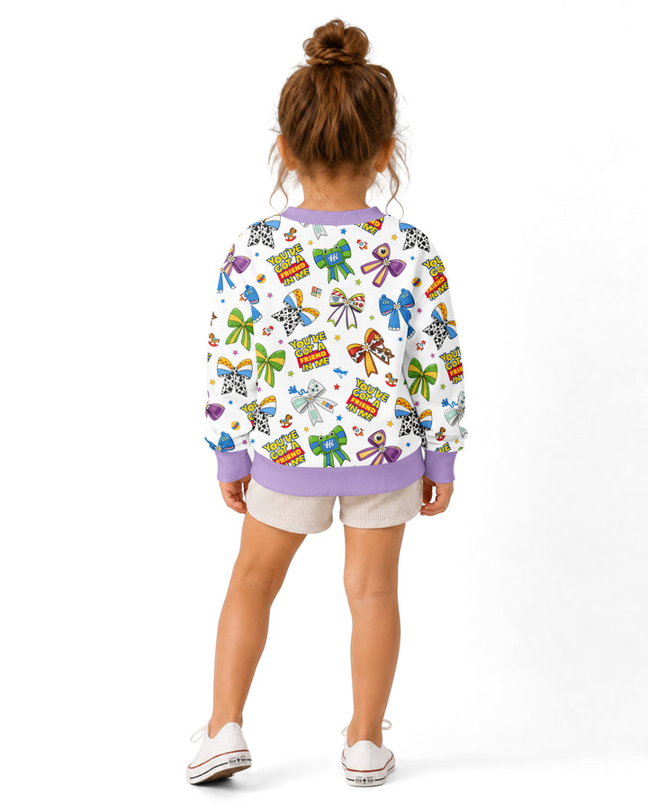Sweatshirt mit Rundhalsausschnitt aus Bambusfaser