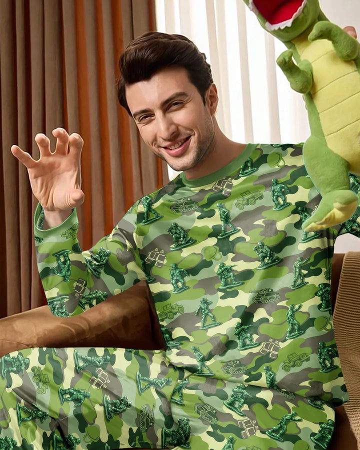 Vorlage Herren-Pyjama-Set