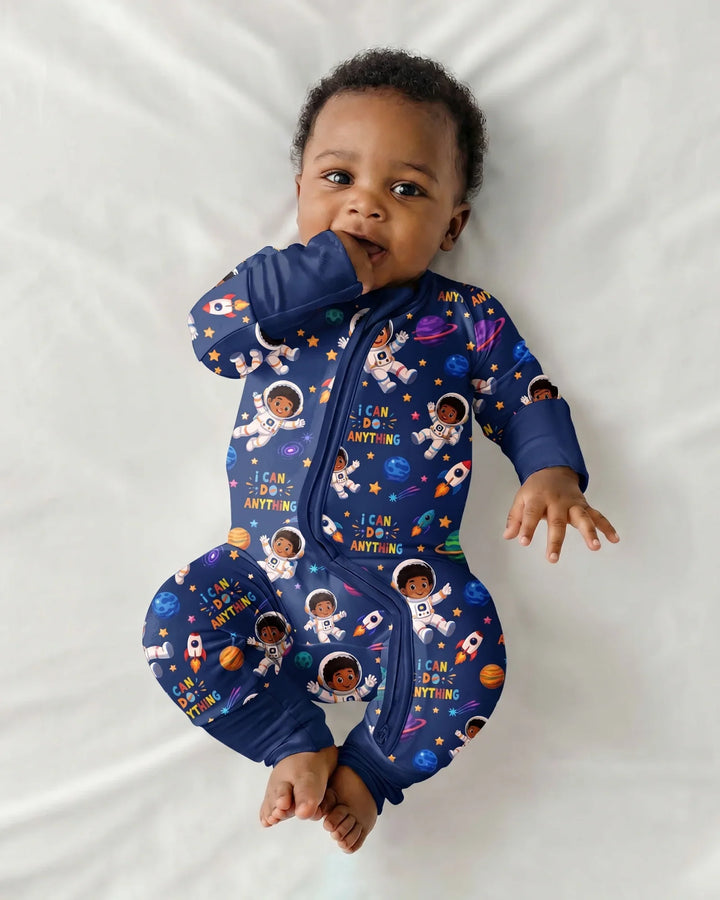 Gerippte Babykleidung mit individuellem Foto - Weich &amp; Skizzenhaft