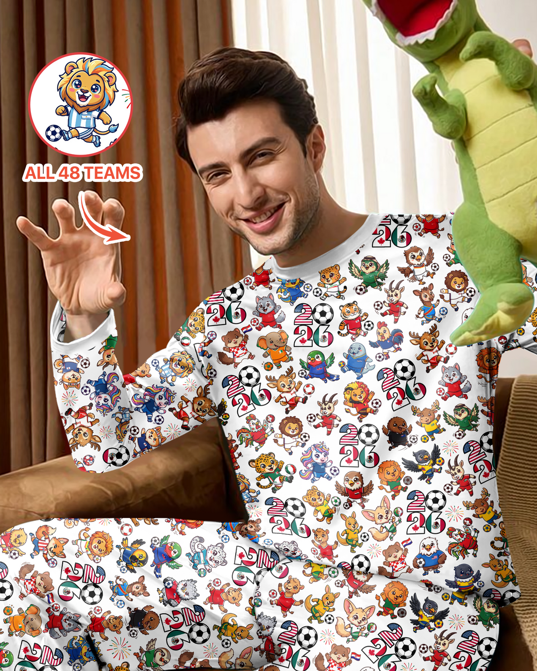 Vorlage Bambus-Pyjama-Set für Herren