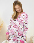 Vorlage Bambus Damen Pyjama Set