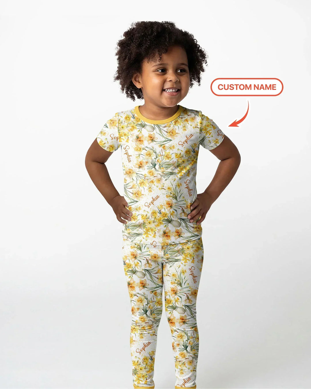 Zweiteiliges, kurzärmliges Pyjama-Set mit Marienkäfern