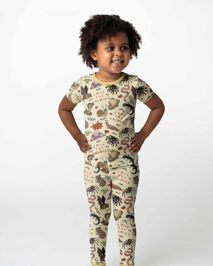 Love the Unloved Bamboo Two Piece Short Sleeve Pajama Set