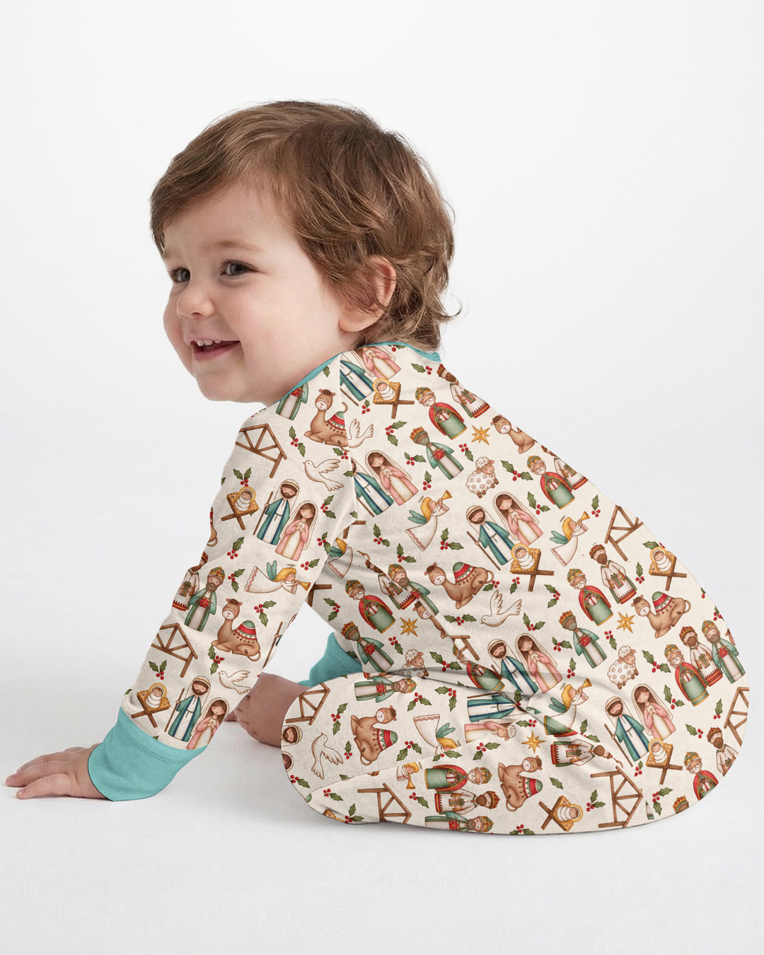 Holy Night Nativity Bamboo Convertible Zippy