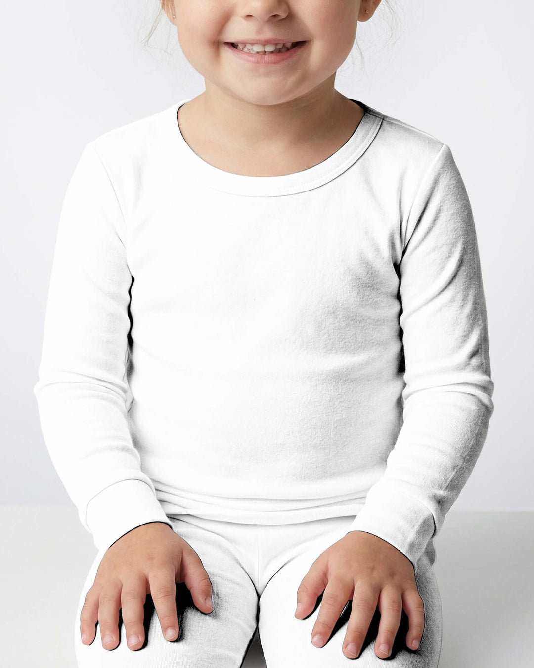 White Bamboo Two Piece Pajama Set