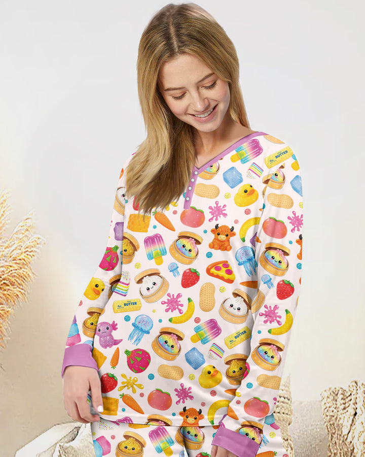 In My Squishies Era Bamboo Women Pajama Set