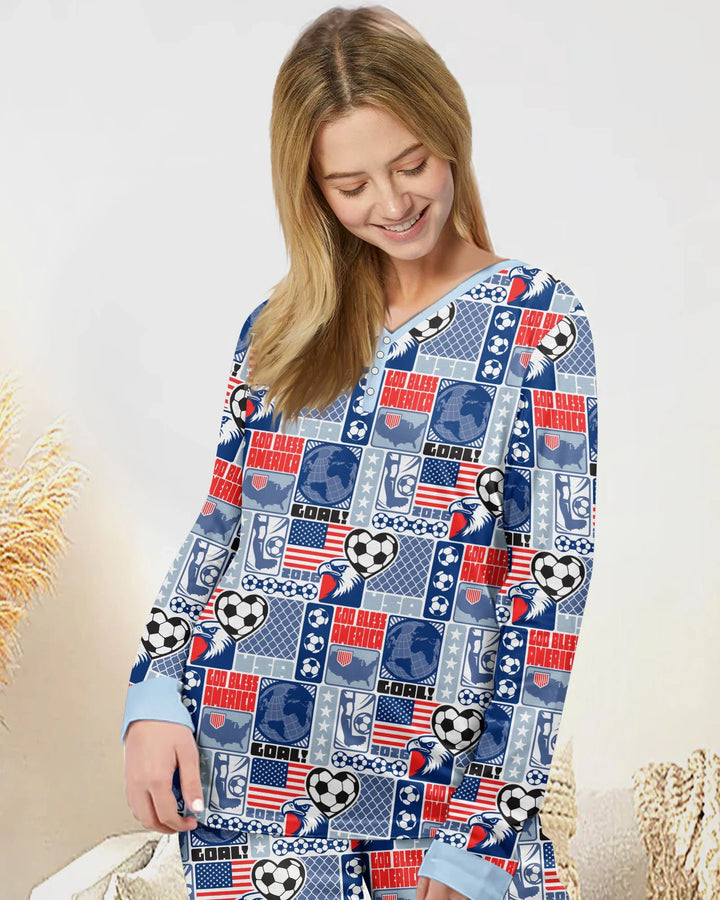 Vorlage Bambus Damen Pyjama Set
