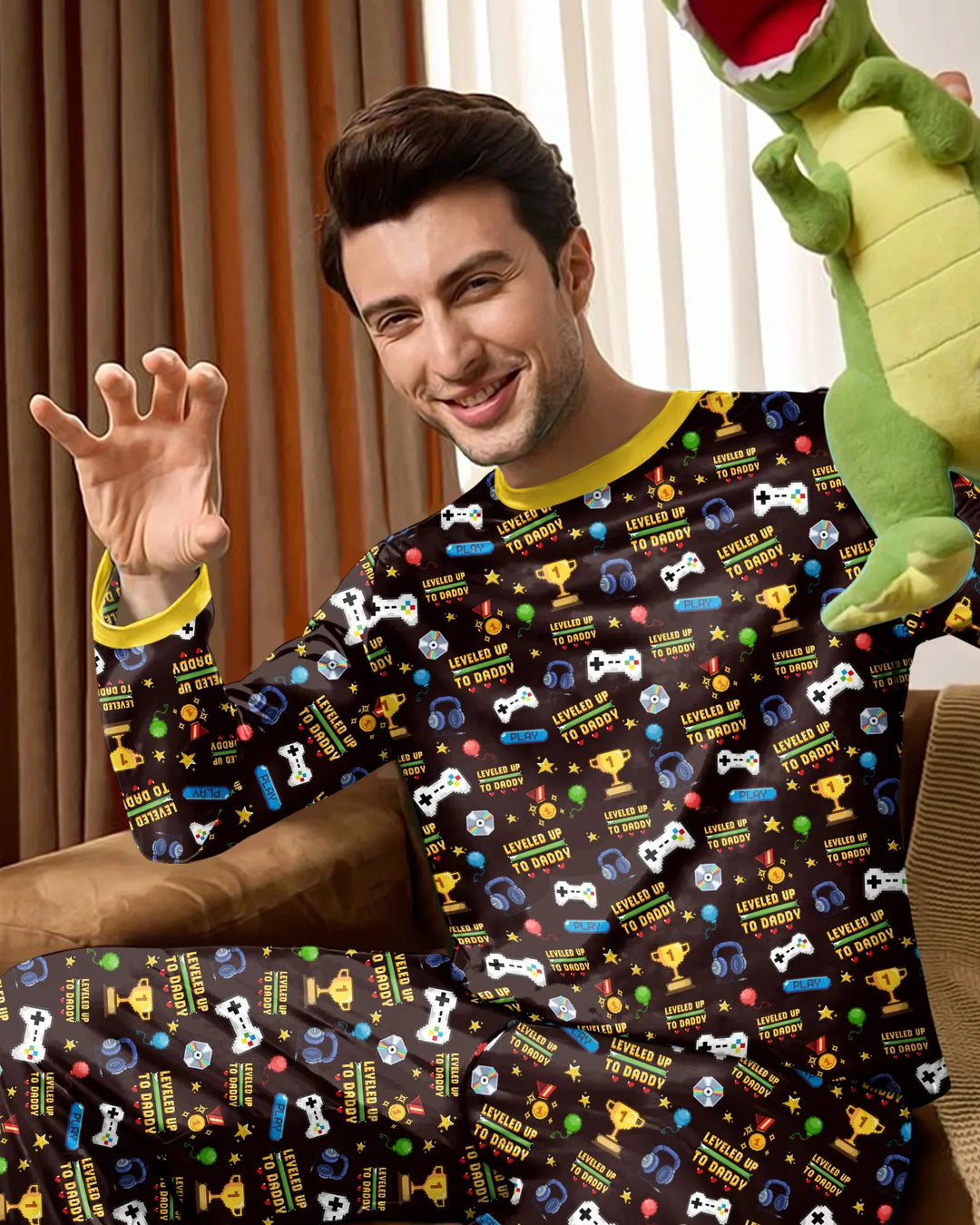Vorlage Herren-Pyjama-Set