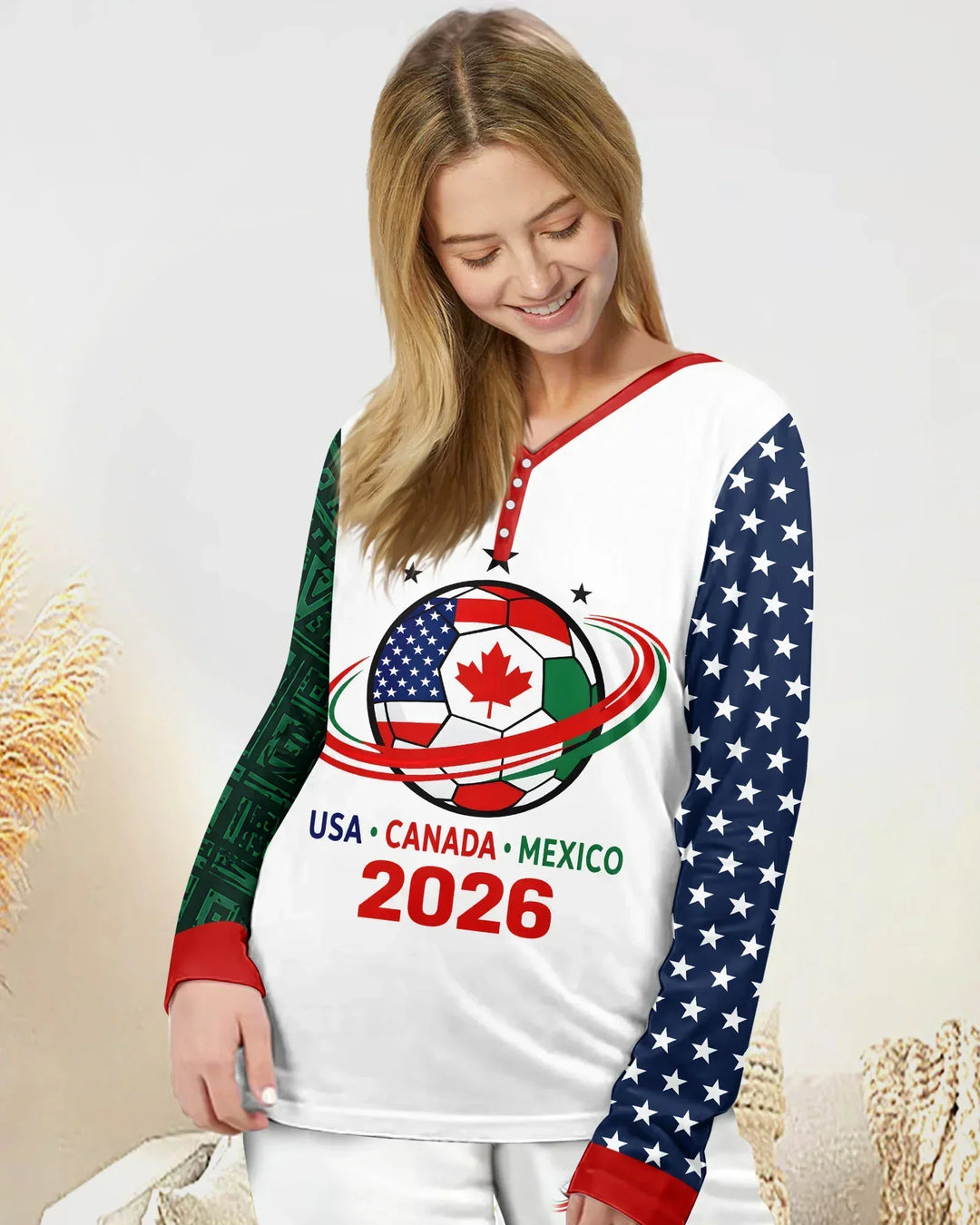 Vorlage Bambus Damen Pyjama Set