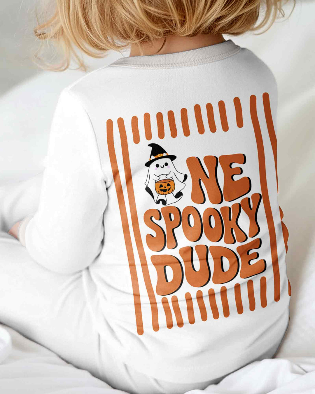 Personalized One Spooky Dude Halloween Birthday Bamboo Convertible Zippy