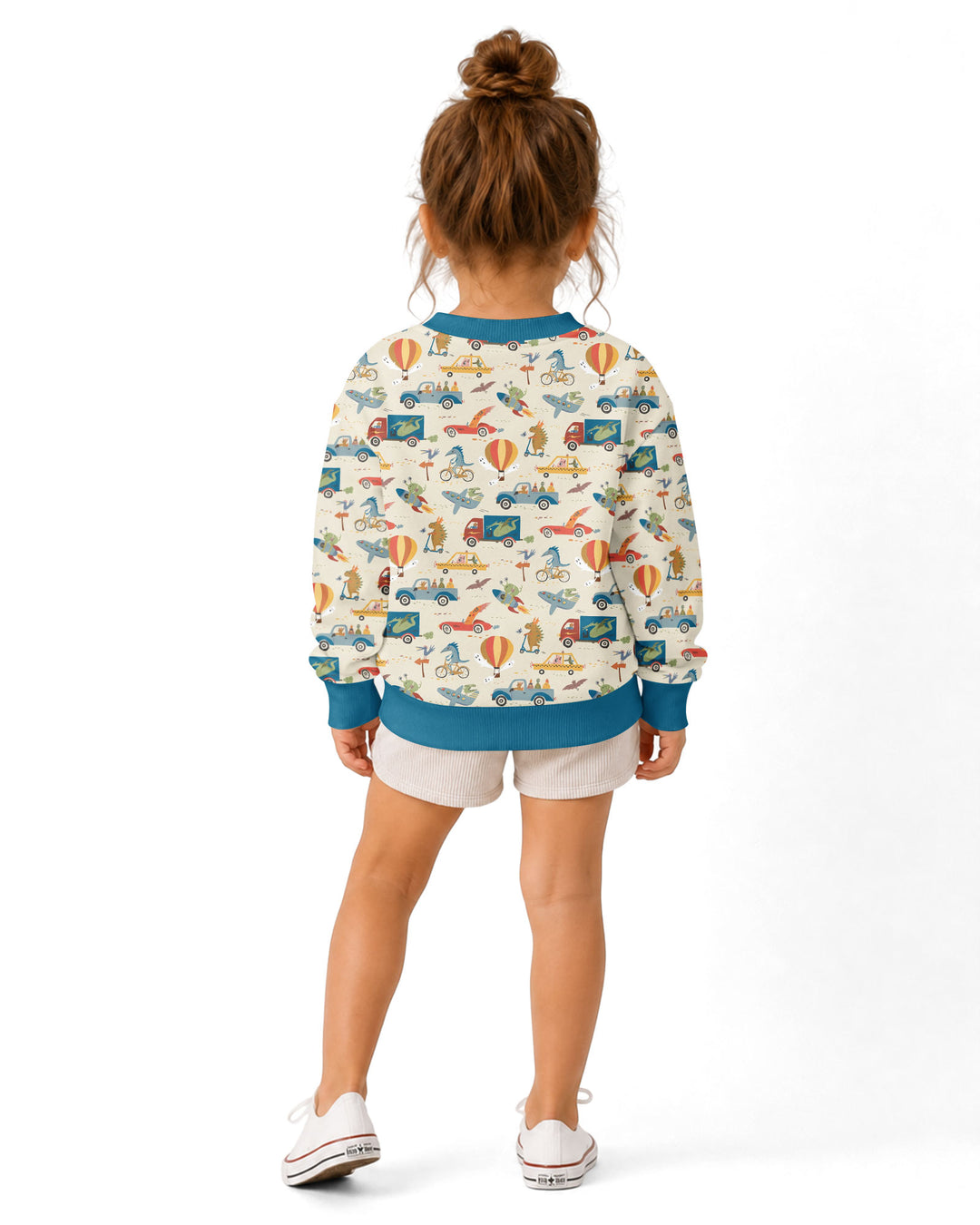 Monsters on the Move Bamboo Crewneck Sweatshirt