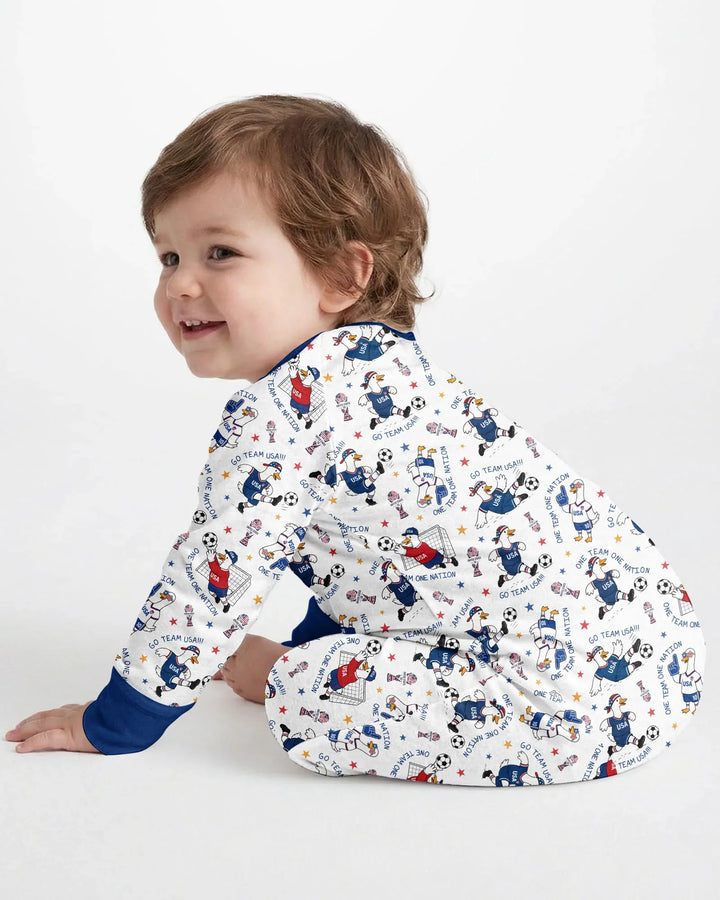 Gerippte Babykleidung mit individuellem Foto - Weich &amp; Skizzenhaft