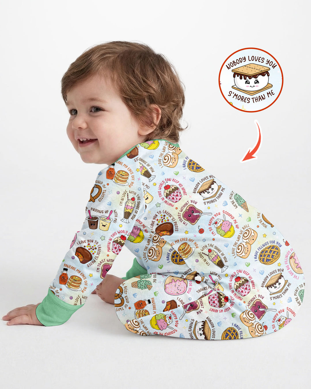 Sweet Love Puns Bamboo Convertible Zippy