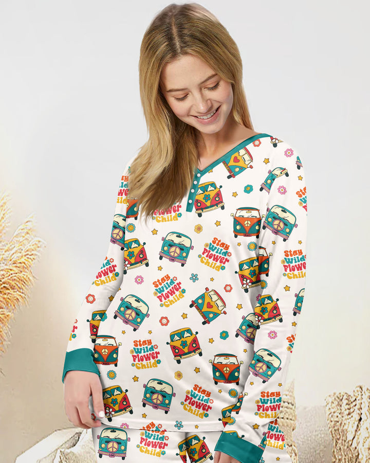 Vorlage Bambus Damen Pyjama Set