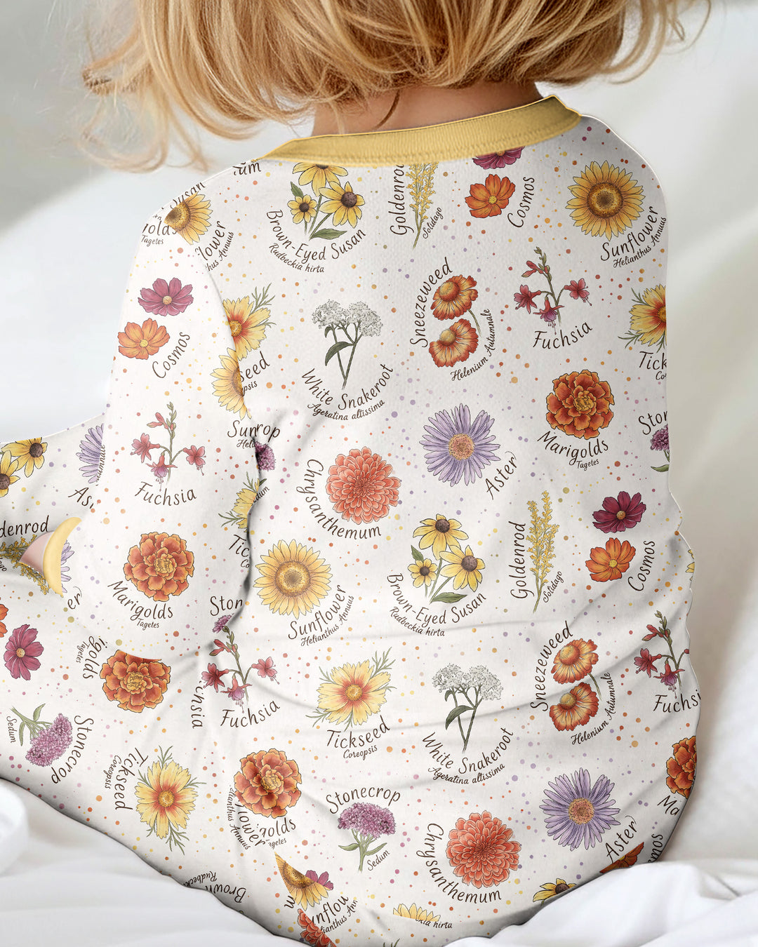 Autumn Blooms of North America Bamboo Convertible Zippy