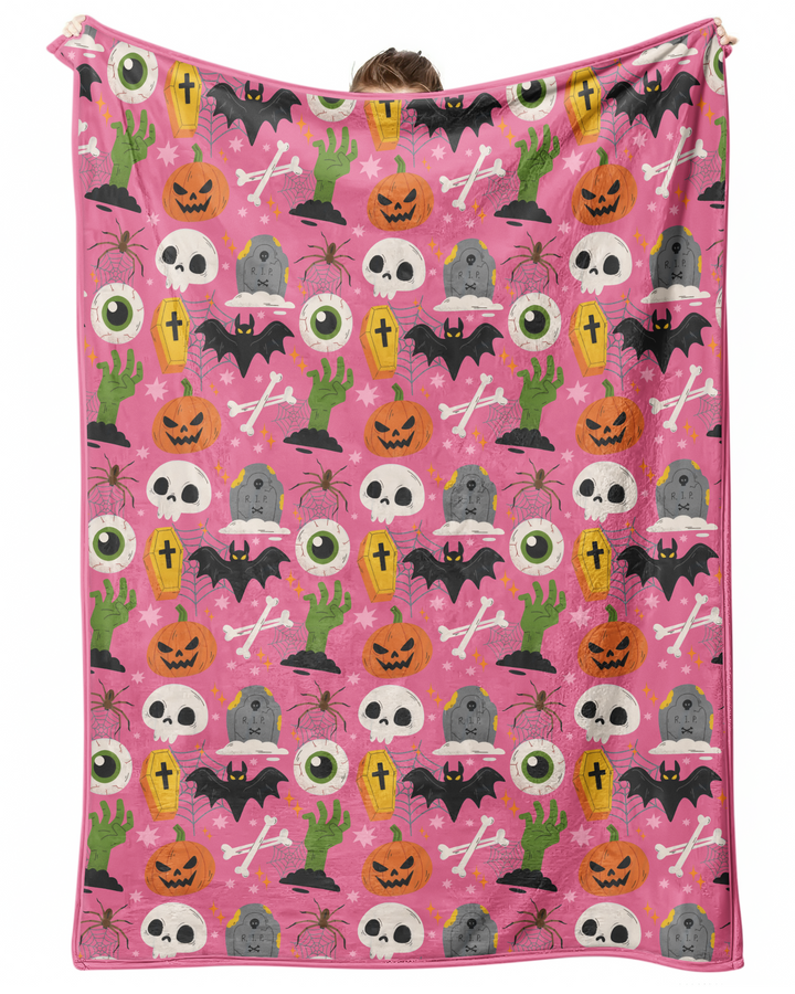 Little Monsters Bamboo Blanket
