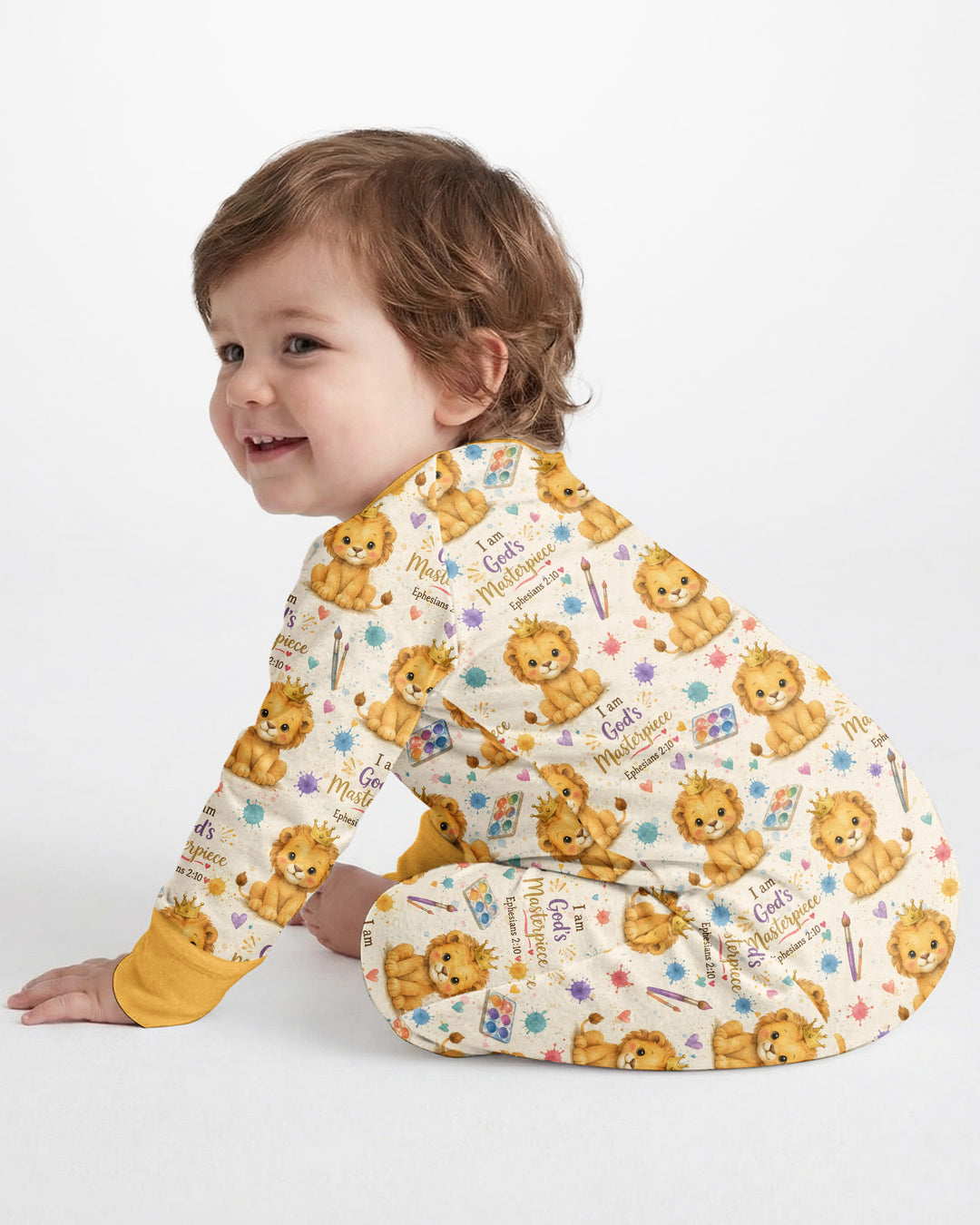 Gerippte Babykleidung mit individuellem Foto - Weich &amp; Skizzenhaft
