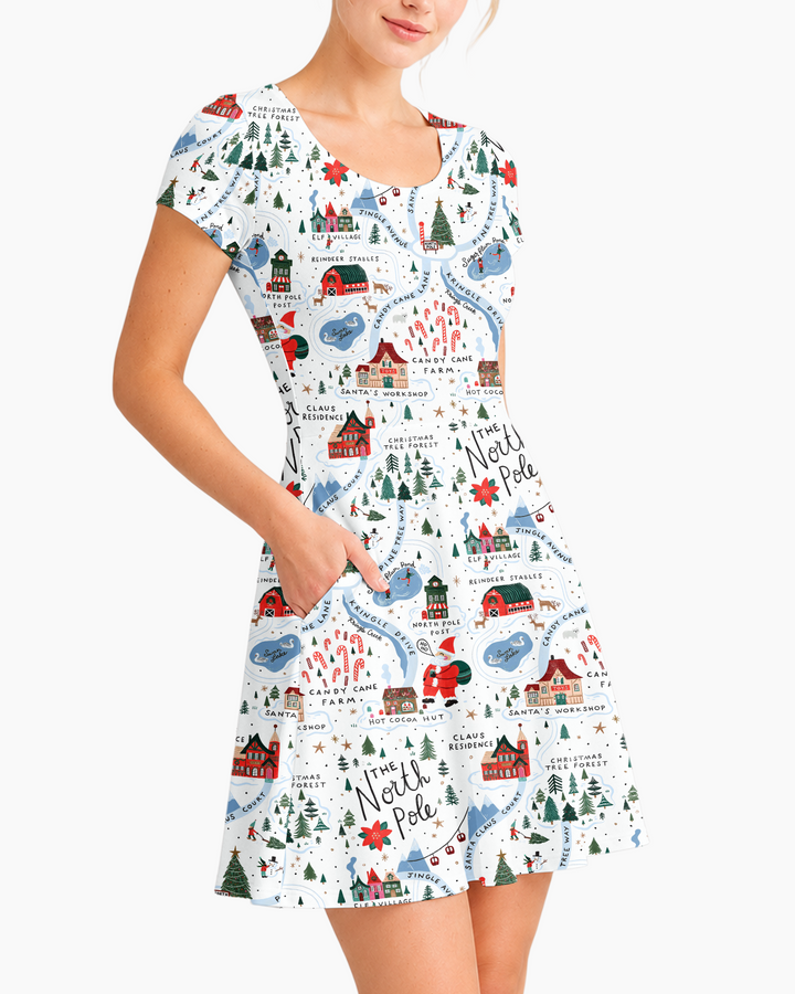 Vorlage Bambus Twirl Kleid