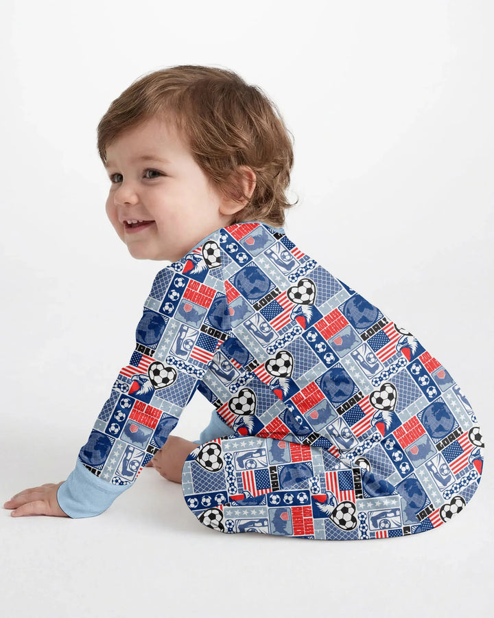 Gerippte Babykleidung mit individuellem Foto - Weich &amp; Skizzenhaft