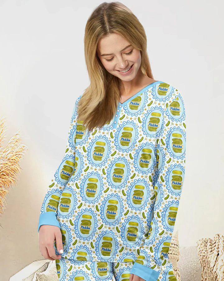 Vorlage Bambus Damen Pyjama Set