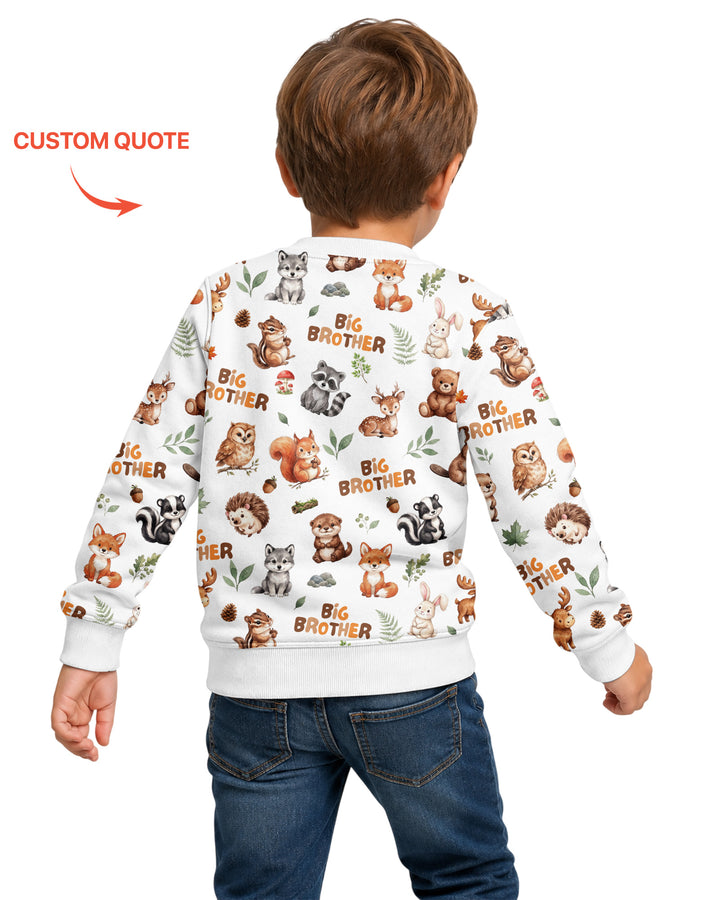 Custom Template Bambus-Rundhals-Sweatshirt