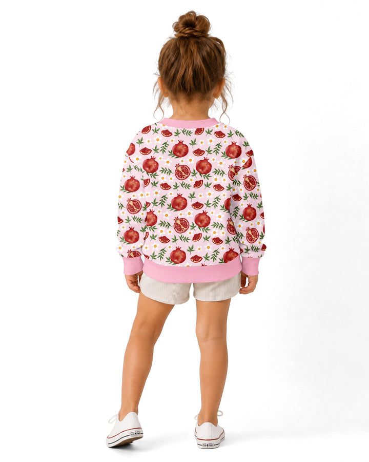 Sweatshirt mit Rundhalsausschnitt aus Bambusfaser