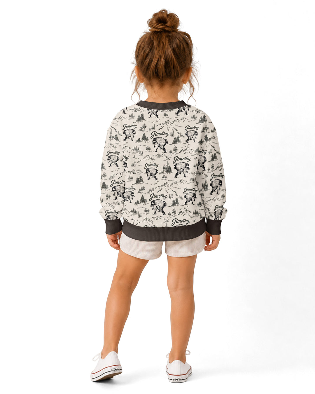 Sweatshirt mit Rundhalsausschnitt aus Bambusfaser