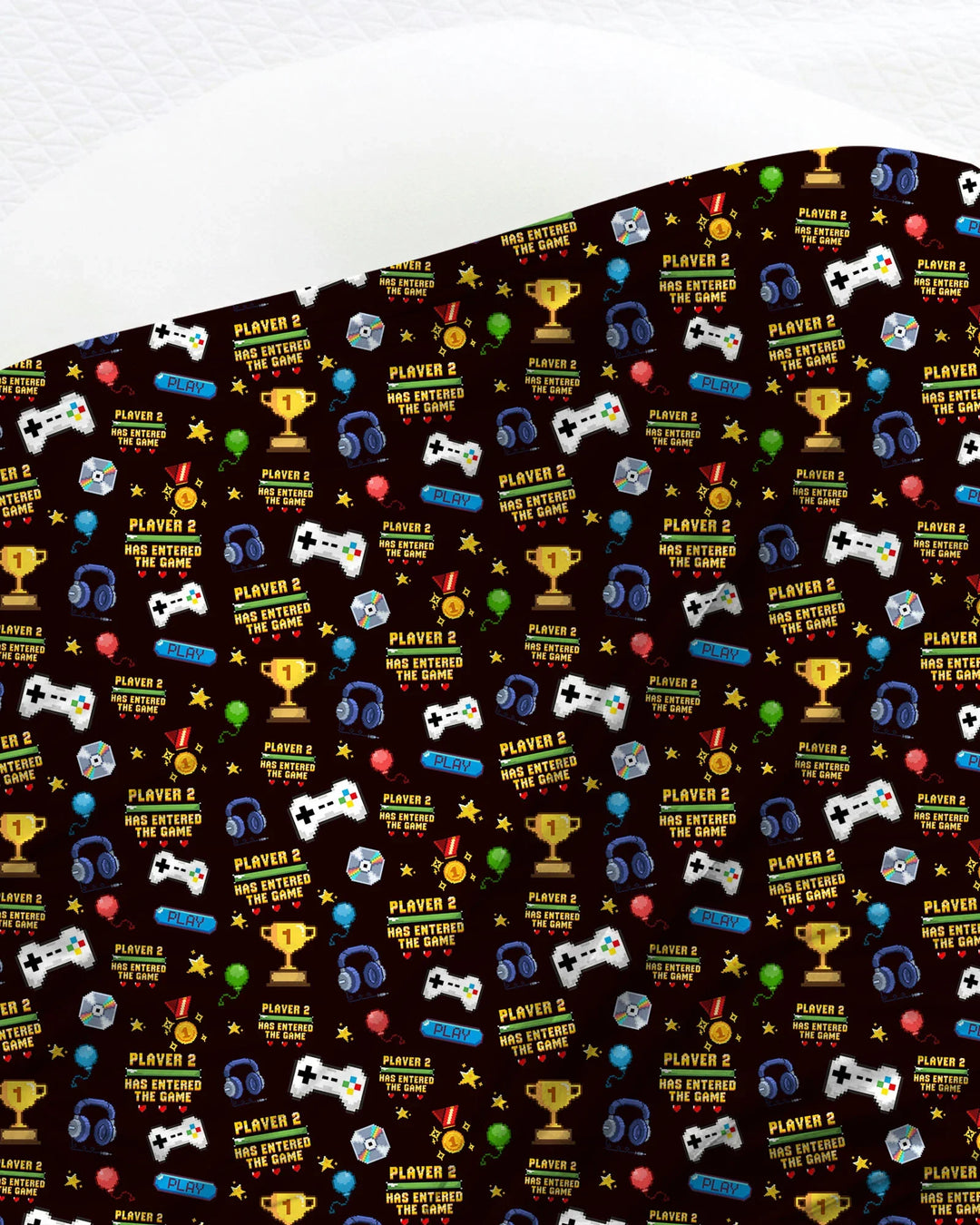 Leveled Up Daddy & Me Matching swaddle blanket
