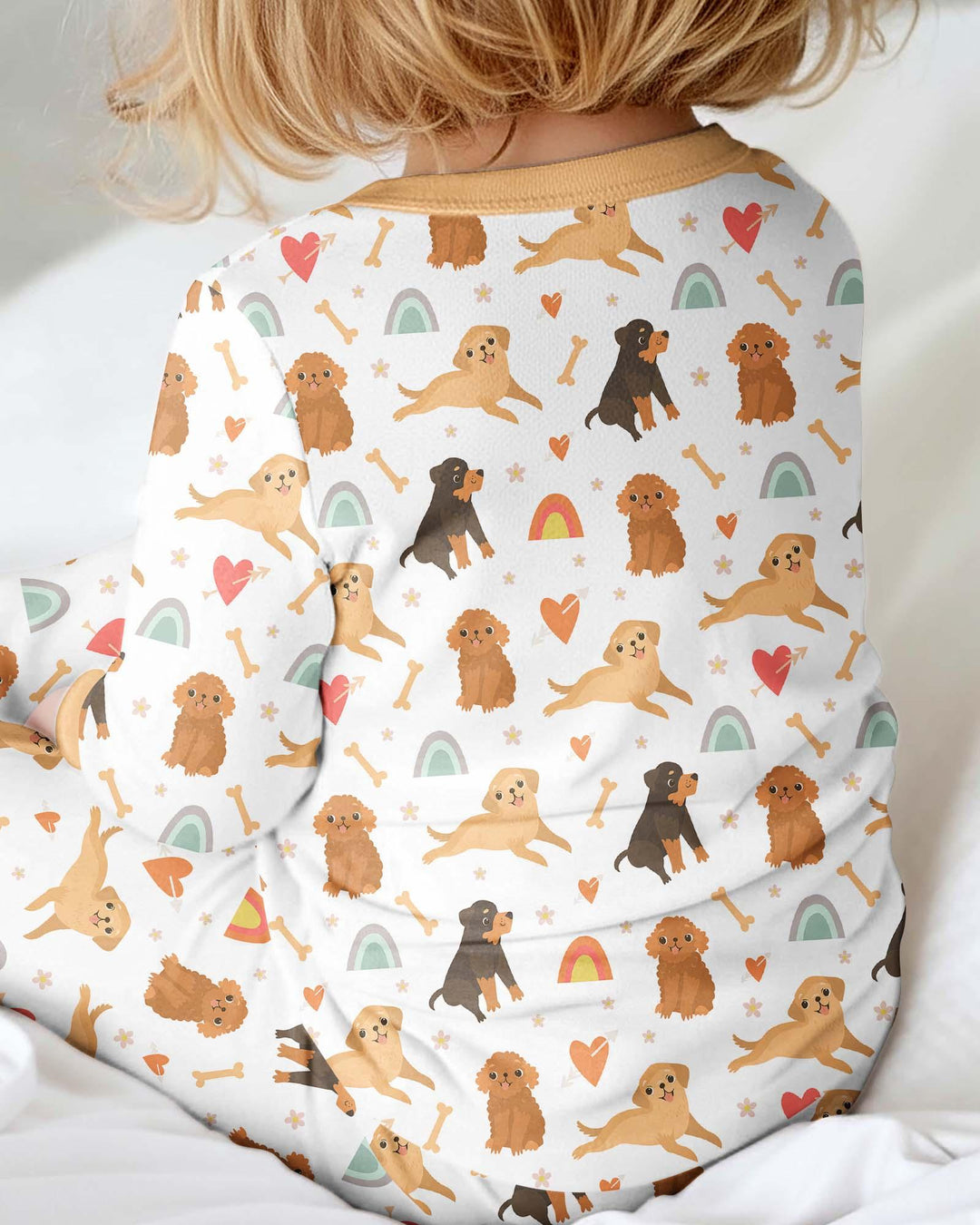 Brown Dogs Bambus Strampler mit Reißverschluss und Fußteil