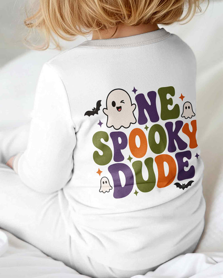 Personalized Halloween First Birthday Bamboo Convertible Zippy