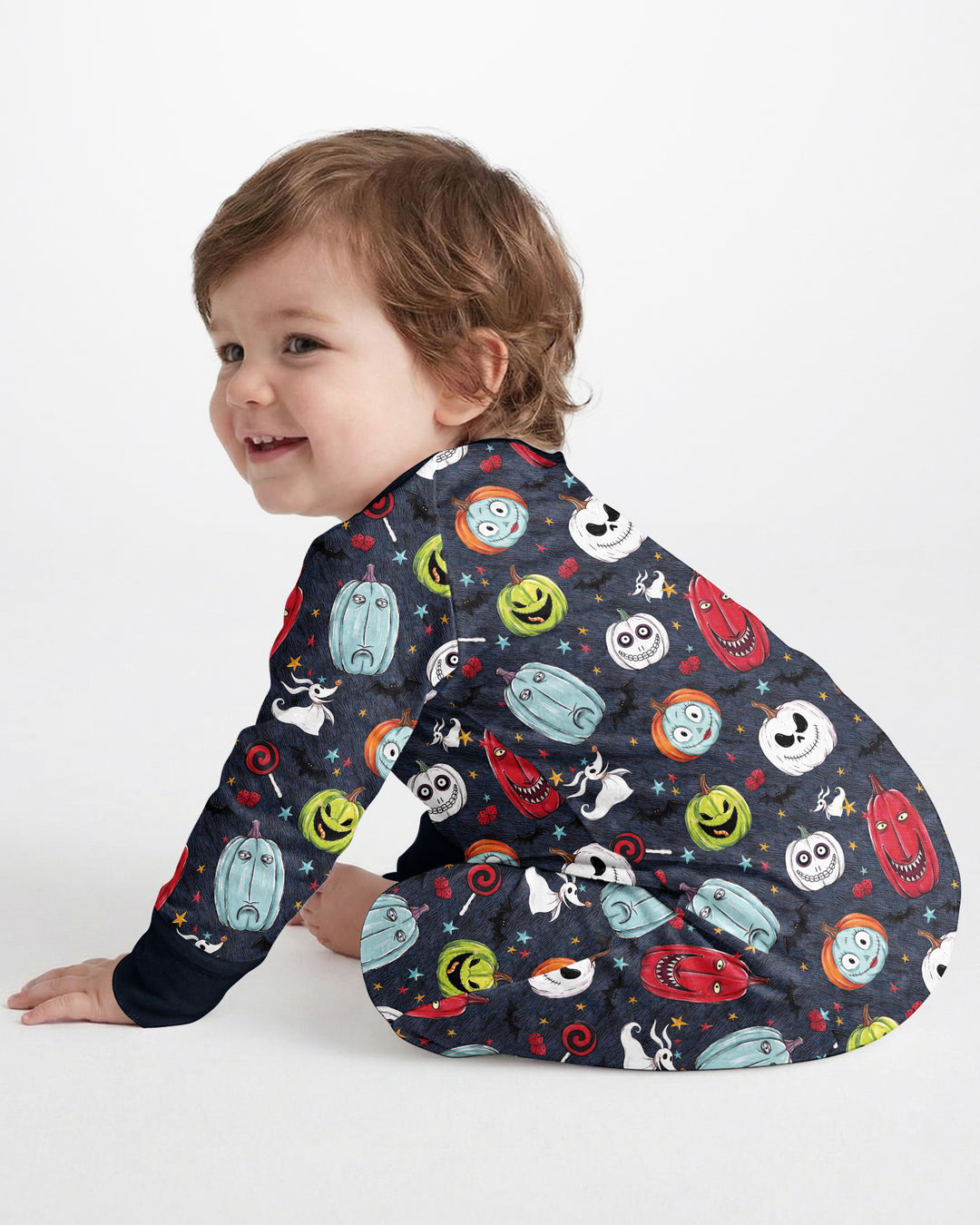 Gerippte Babykleidung mit individuellem Foto - Weich &amp; Skizzenhaft