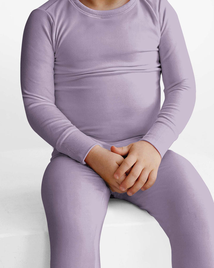 Taro Bamboo Two Piece Pajama Set