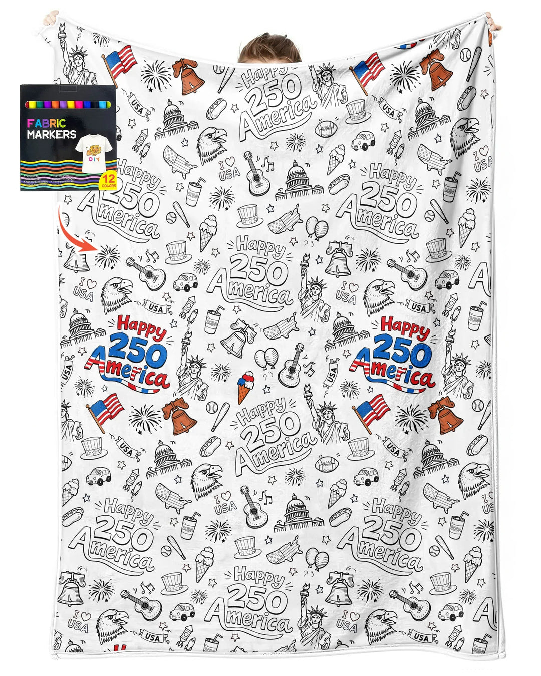 Vorlage Quilt Decke