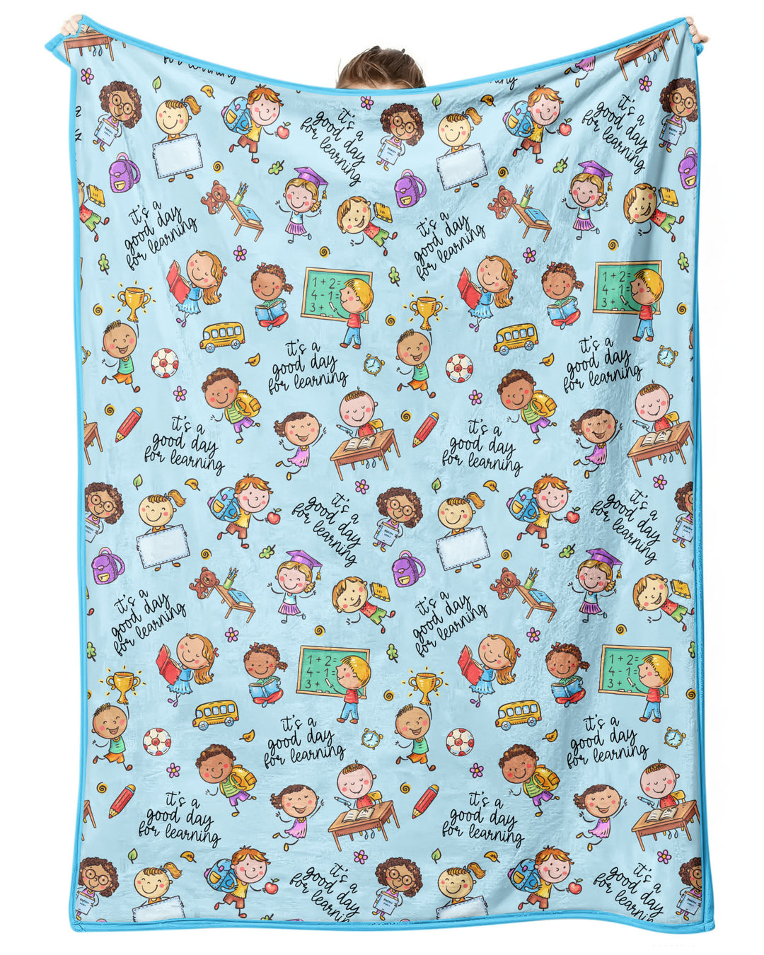 Little Learners Adventure Bamboo Blanket