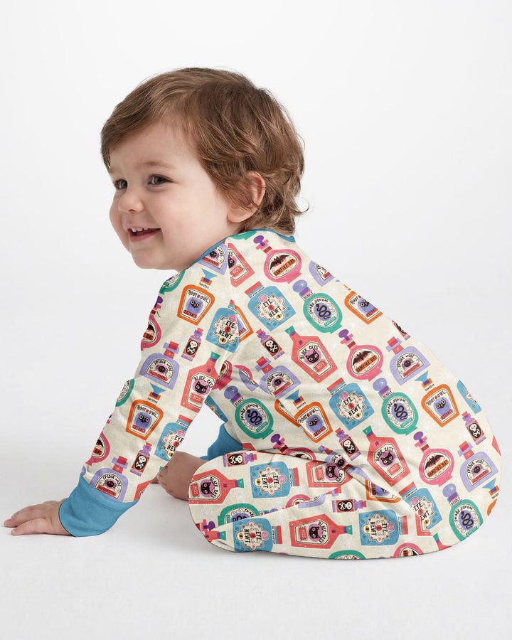 Retro Halloween Potions Bamboo Convertible Zippy