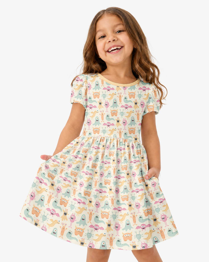Monster Boo Bash Bamboo Twirl Dress