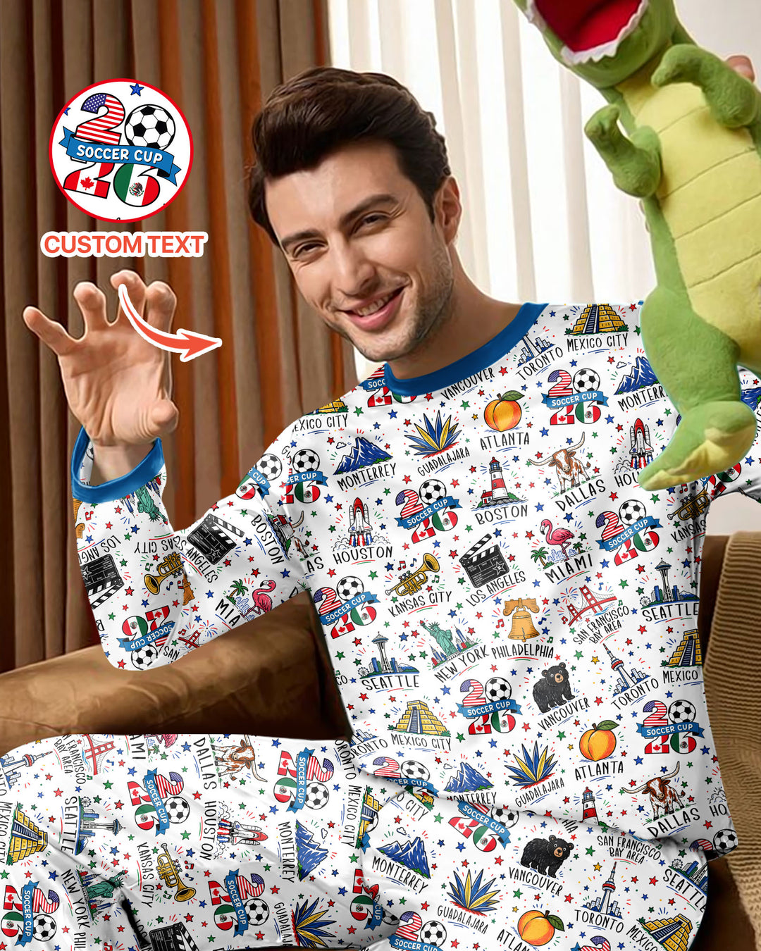 Vorlage Bambus-Pyjama-Set für Herren
