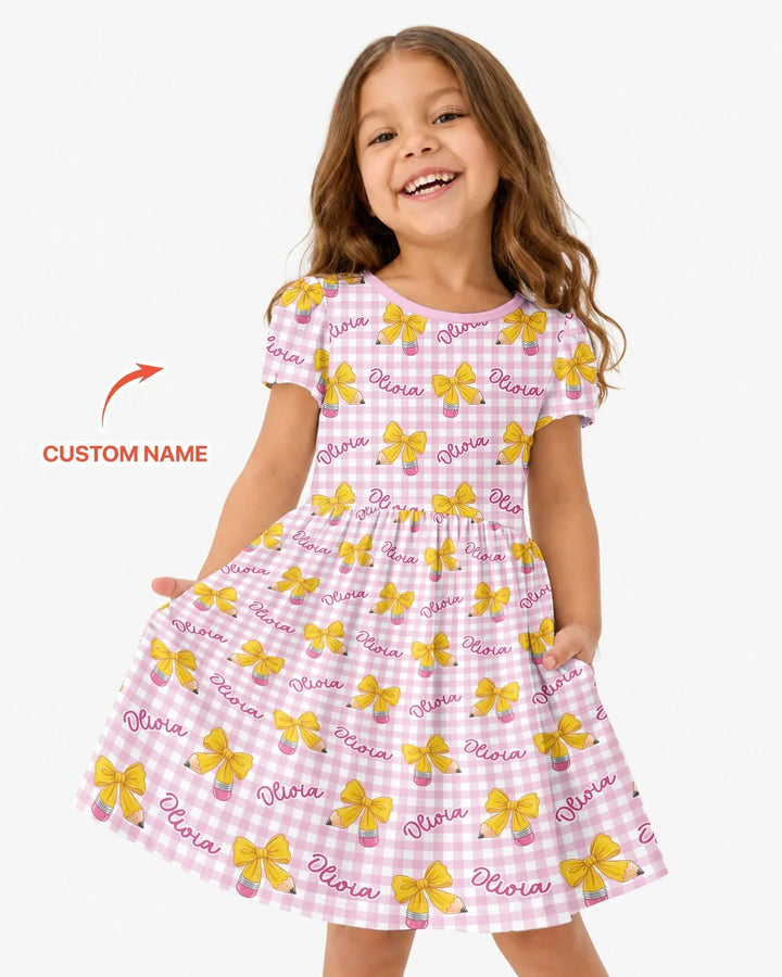 Vorlage Bambus Twirl Kleid