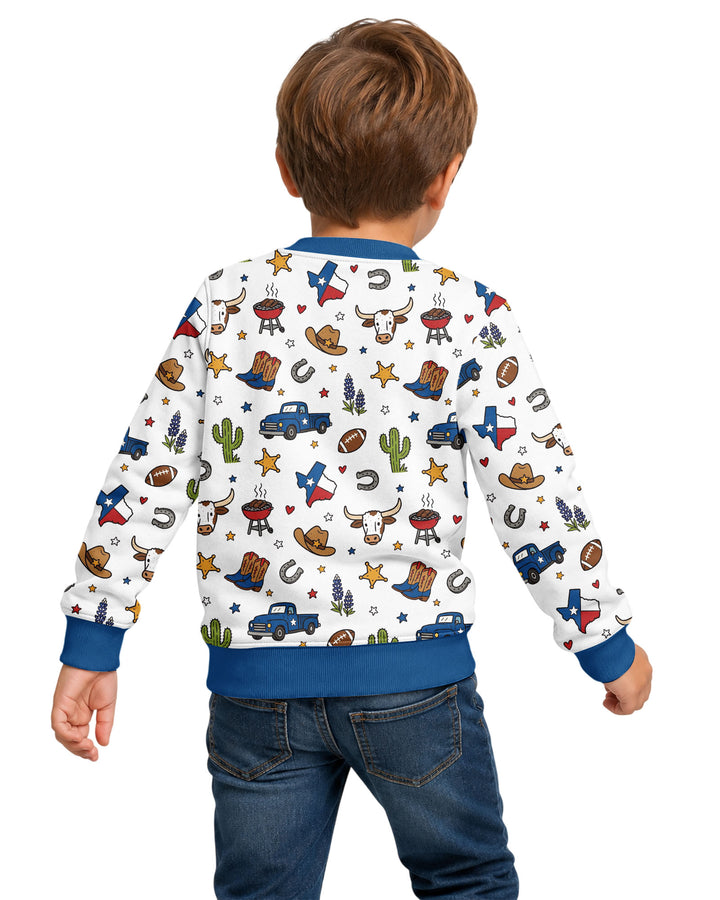Someone in Texas Loves Me Bamboo Crewneck Sweatshirt
