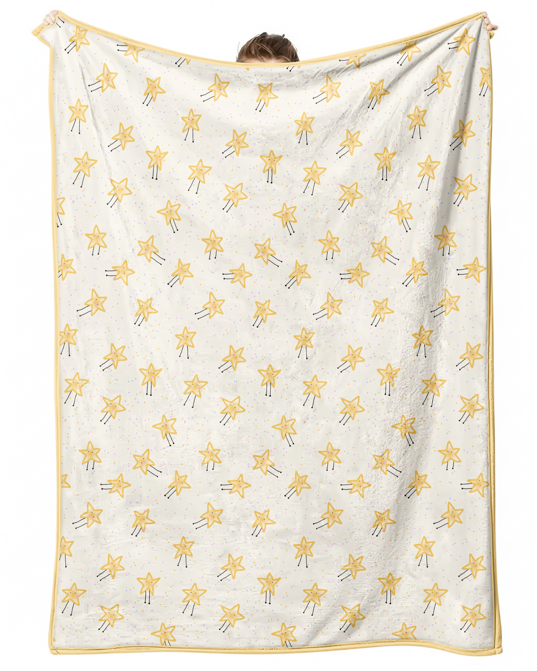 Happy Little Stars Family Matching Bamboo Blanket