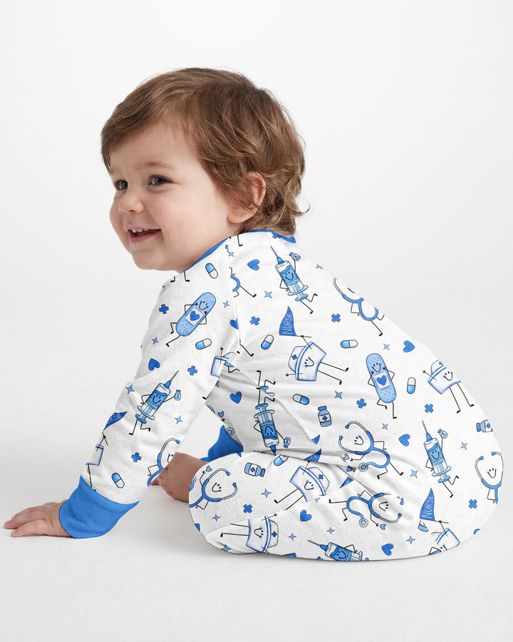 Cute Nurse Crew Bamboo Convertible Zippy