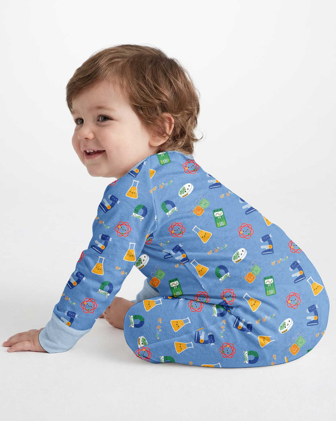 Gerippte Babykleidung mit individuellem Foto - Weich &amp; Skizzenhaft
