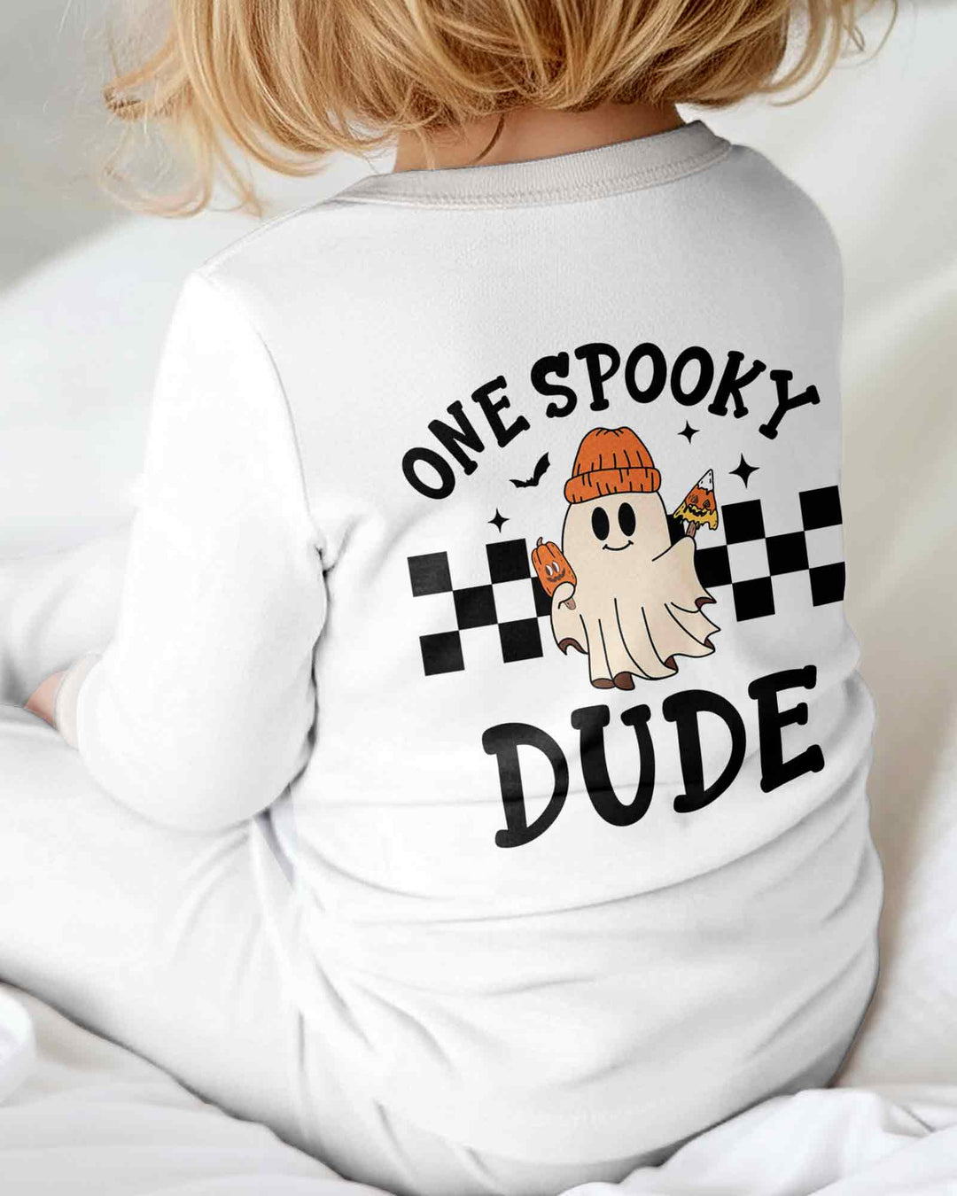 Personalized One Spooky Dude Pumpkin Bamboo Convertible Zippy
