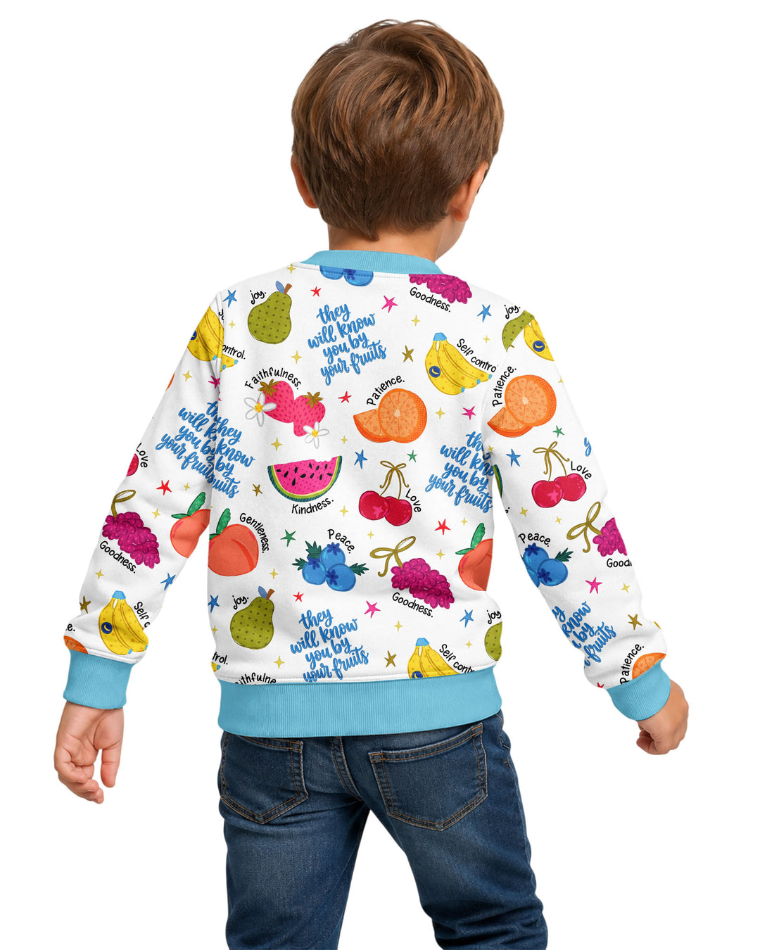 They Will Know You By Your Fruits Bamboo Crewneck Sweatshirt