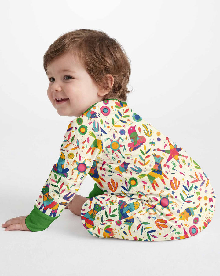 Gerippte Babykleidung mit individuellem Foto - Weich &amp; Skizzenhaft