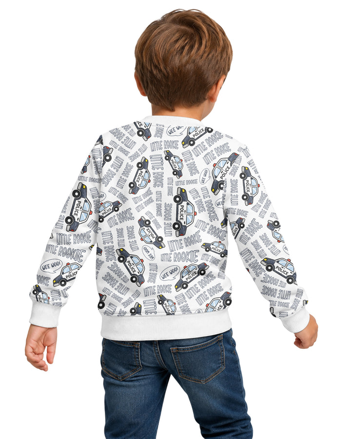 Little Rookie Bambus-Rundhals-Sweatshirt