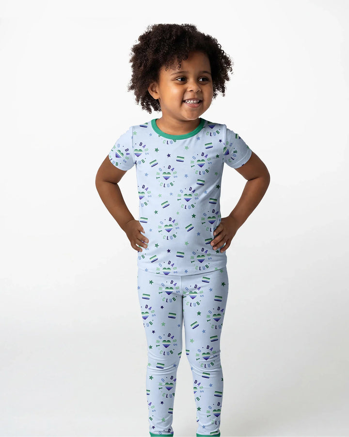 Zweiteiliges, kurzärmliges Pyjama-Set mit Marienkäfern