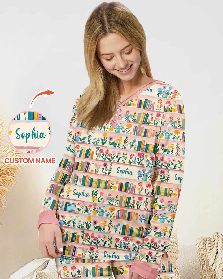 Vorlage Bambus Damen Pyjama Set