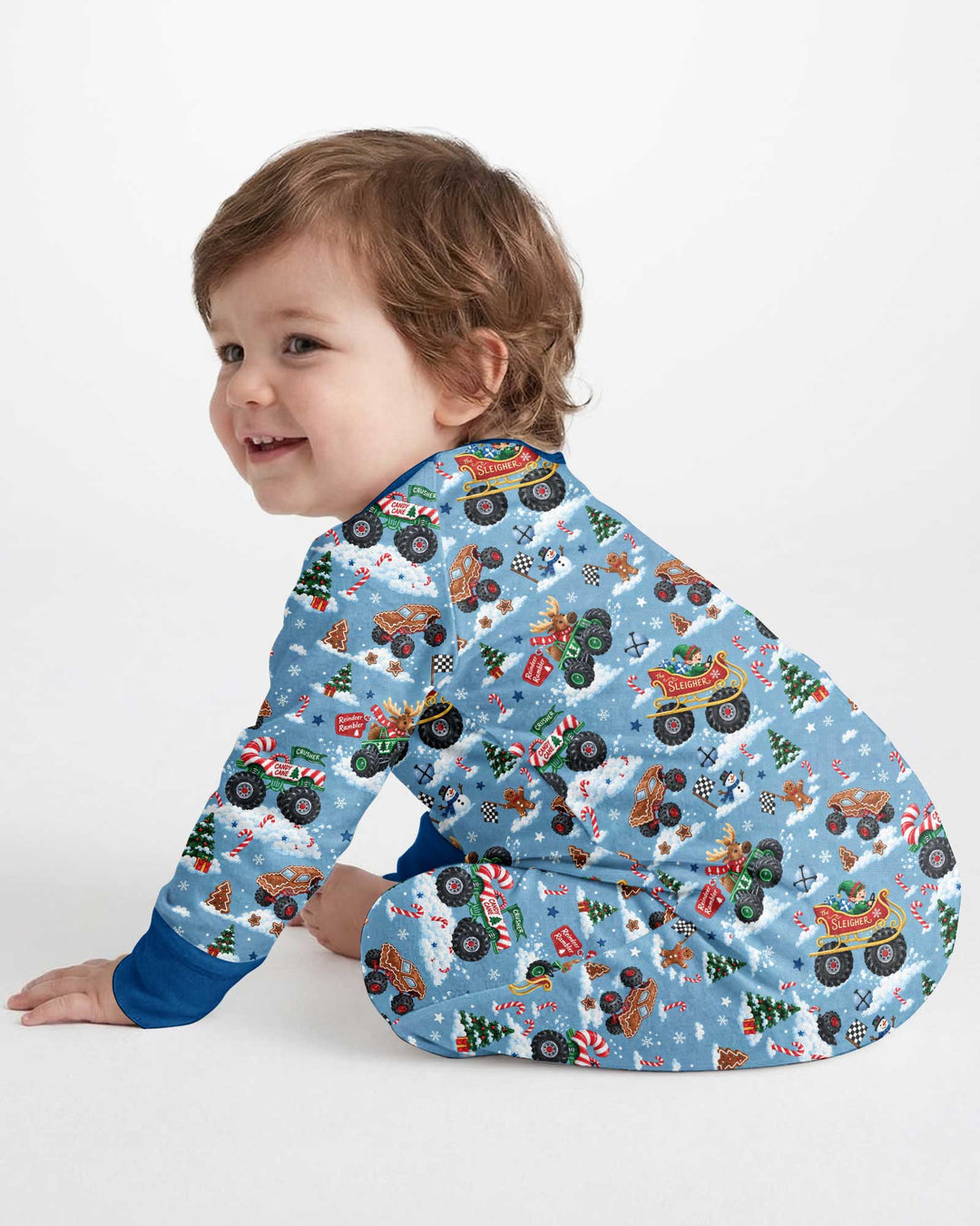 Holiday Monster Truck Bamboo Convertible Zippy