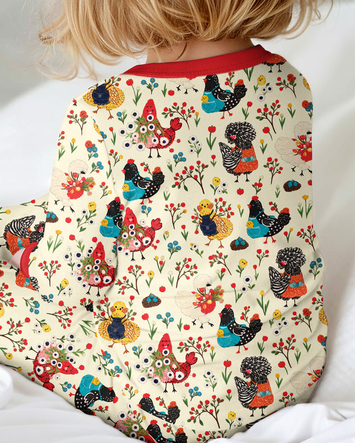 Chicken Garden Bamboo Convertible Zippy